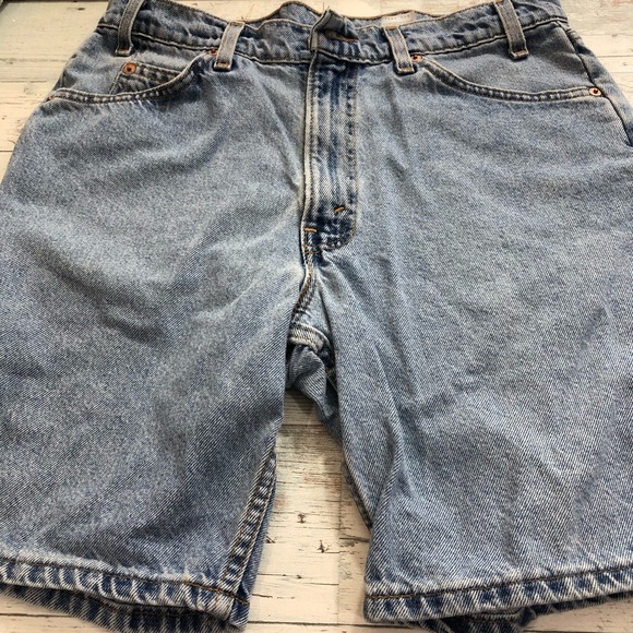 Levi's Light Blue Jean Shorts Orange Tag for Men - Picture 6 of 7